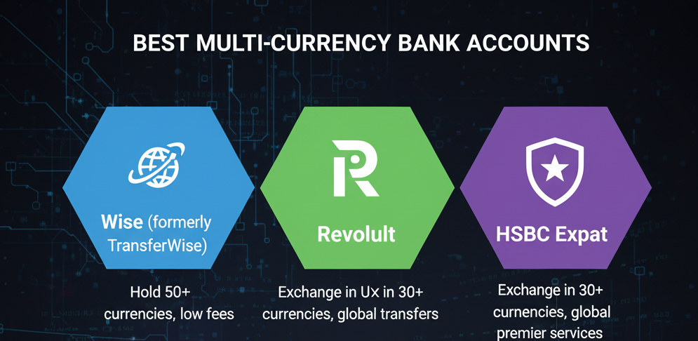 10 Best Multi-Currency Bank Accounts for 2025