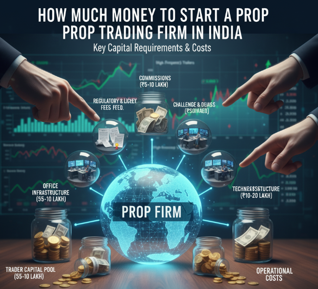 How Much Money to Start a Prop Trading Firm in India – 2025 Guide