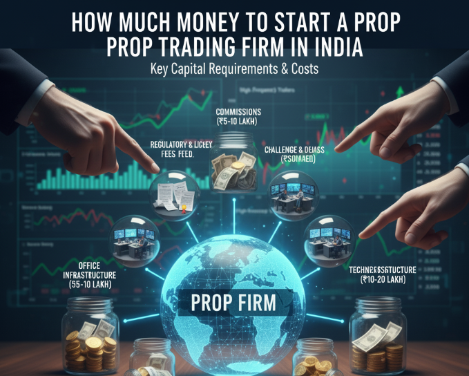 How Much Money to Start a Prop Trading Firm in India