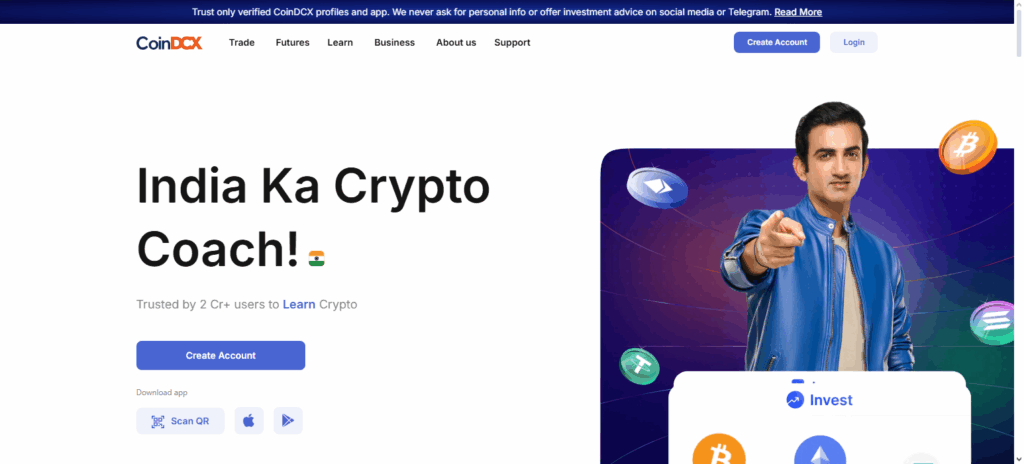 Step 1: Select a Trustworthy Crypto Exchange