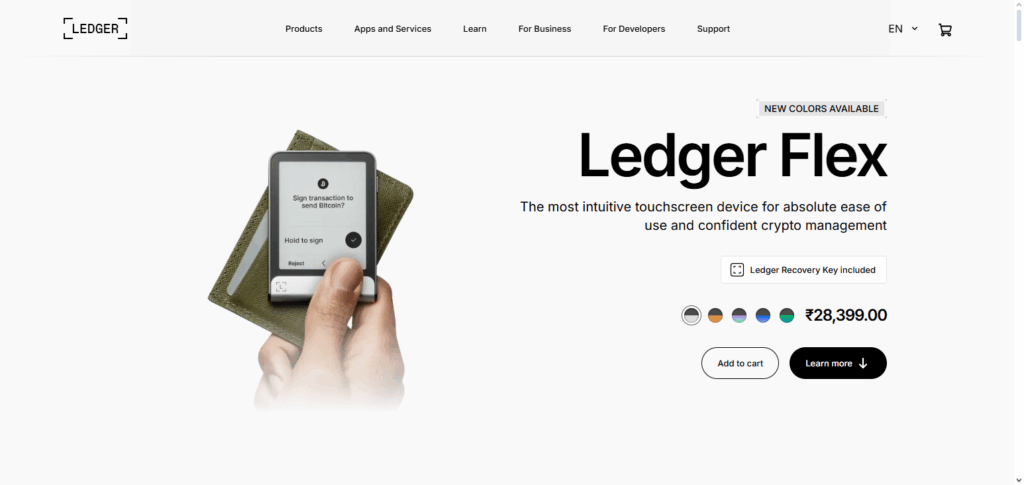 What is Ledger Flex?