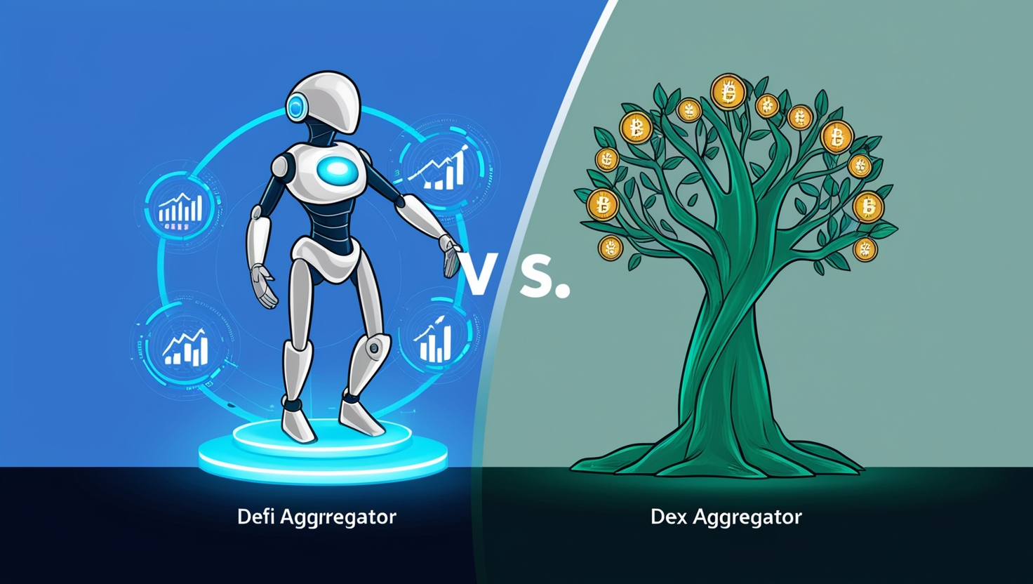 DeFi Aggregator vs Dex Aggregator: Key Differences Explained