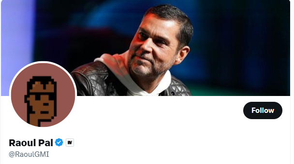 Raoul Pal (@RaoulGMI)