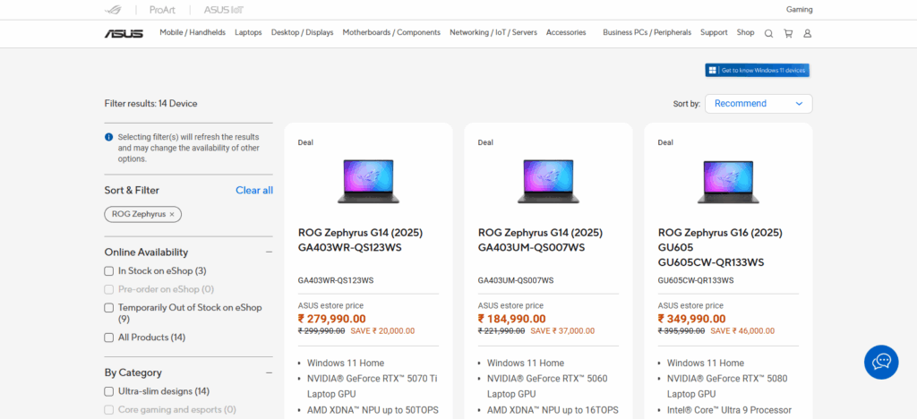 ASUS ROG Zephyrus G14