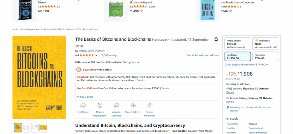 The Basics of Bitcoins and Blockchains