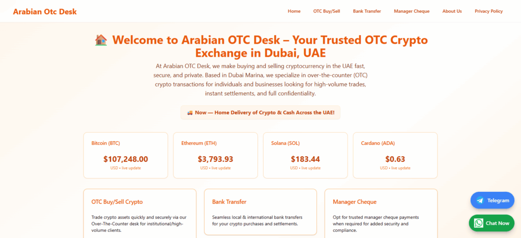 Arabian OTC Desk