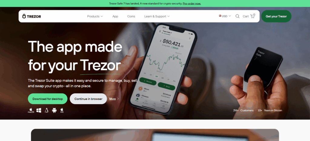 Trezor Suite