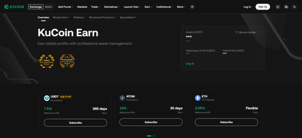 KuCoin Earn
