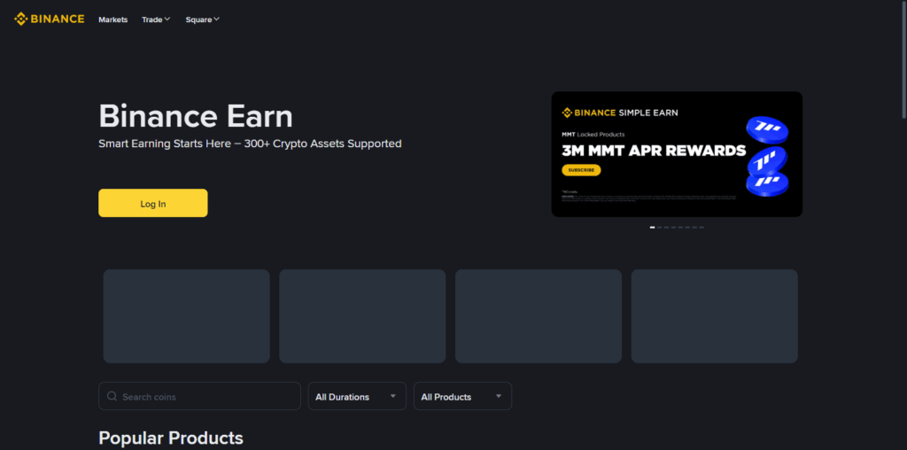 Binance Earn