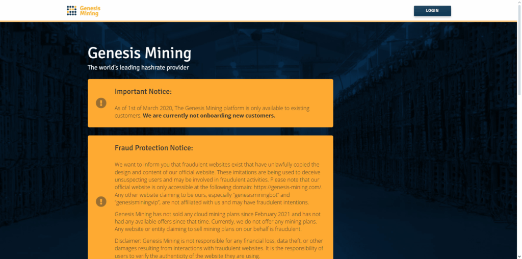 Genesis Mining