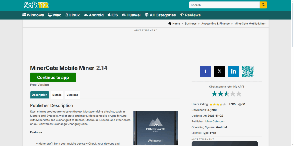 MinerGate Mobile