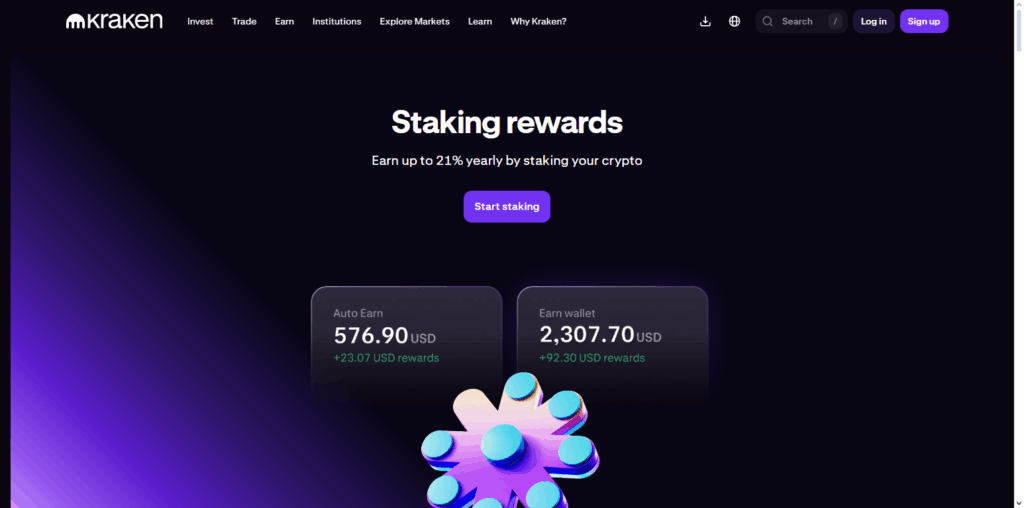 Kraken Staking