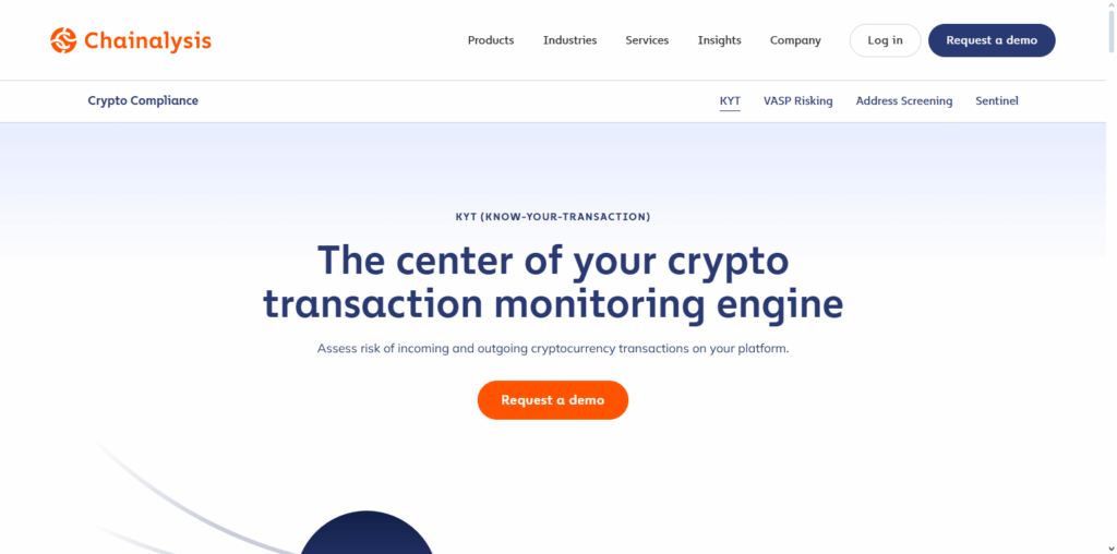 Chainalysis KYT