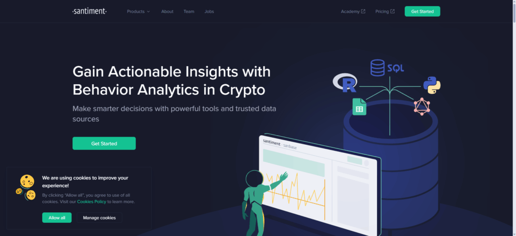 Santiment AI Tracker