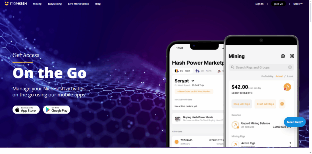 NiceHash Mobile
