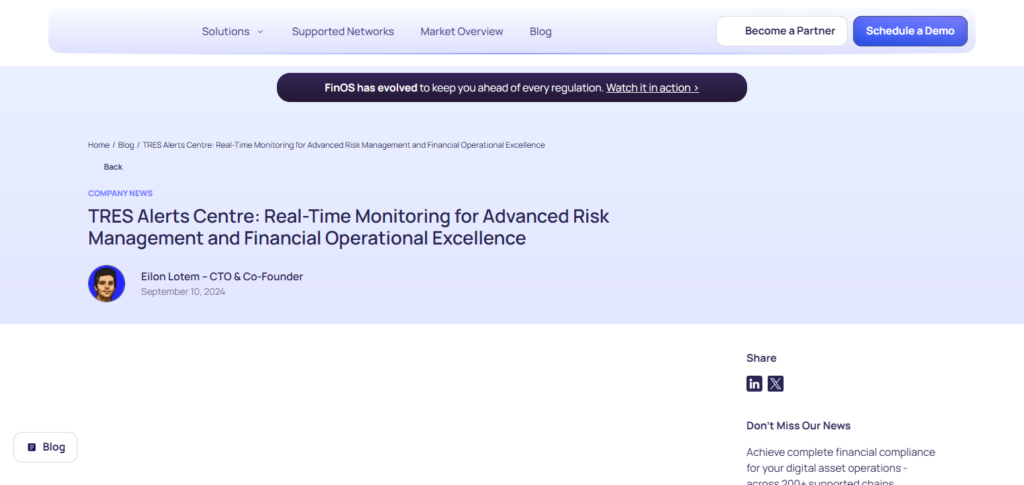 TRES Finance Risk Suite