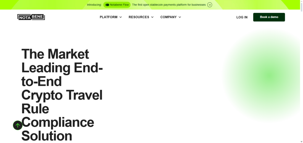 Notabene Travel Rule Compliance