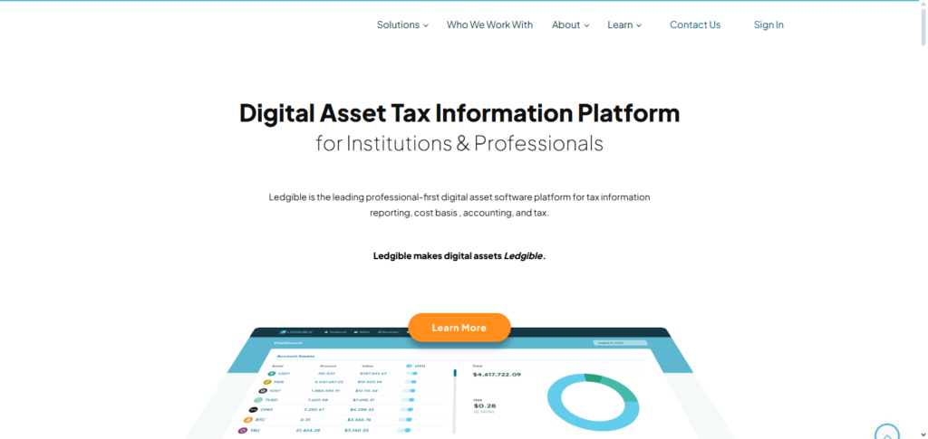  Ledgible Crypto Accounting