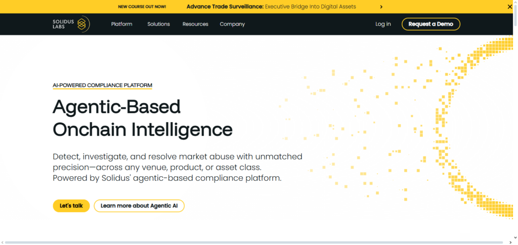 Solidus Labs Market Integrity Suite