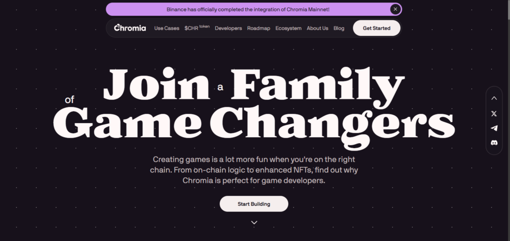 Chromia Gaming Engine
