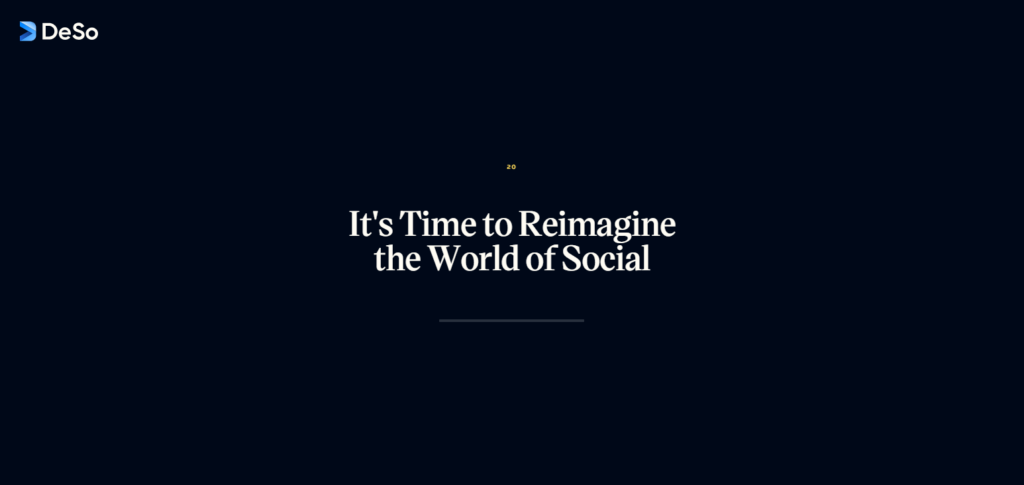 DeSo (Decentralized Social)