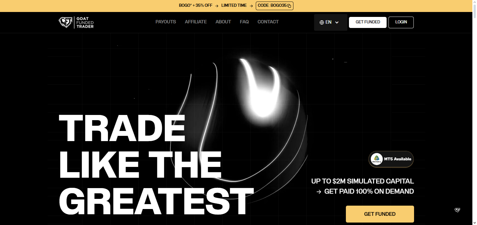 GoatFundedTrader Review – Funding Program Overview