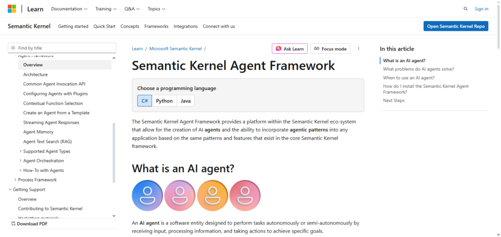 Semantic Kernel Agents