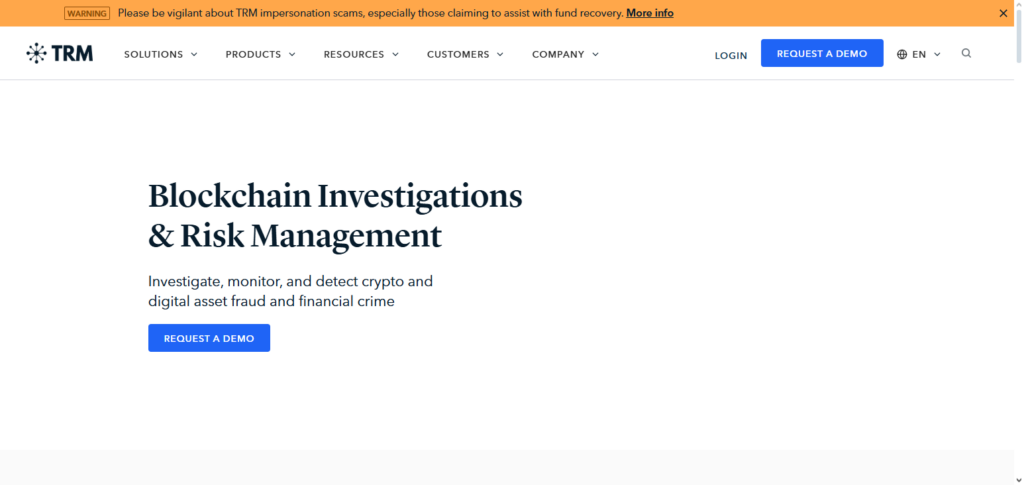 TRM Labs Revenue Intelligence