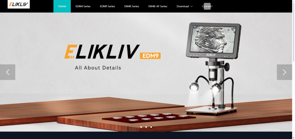 Elikliv LCD Coin Microscope