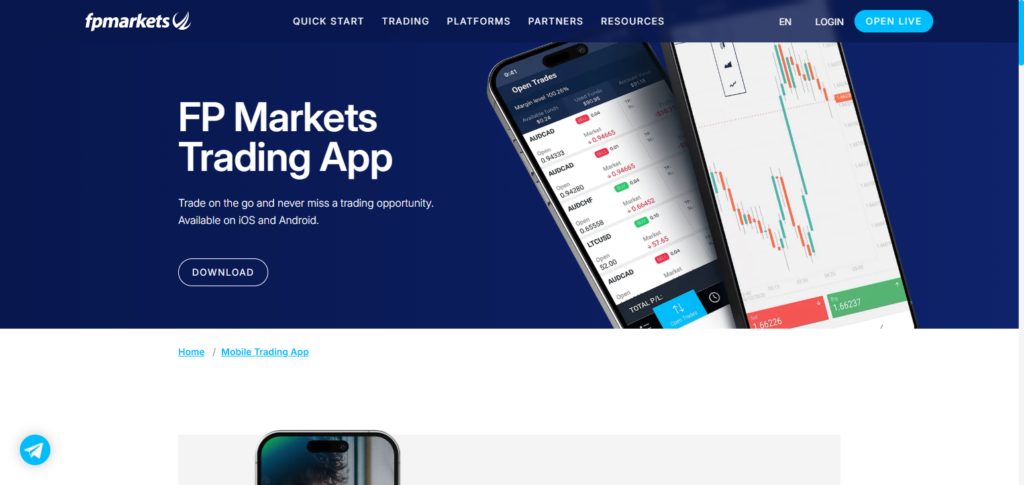 FP Markets App