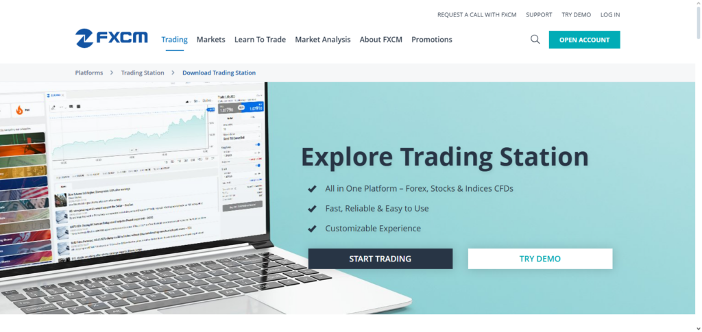 FXCM Trading Station