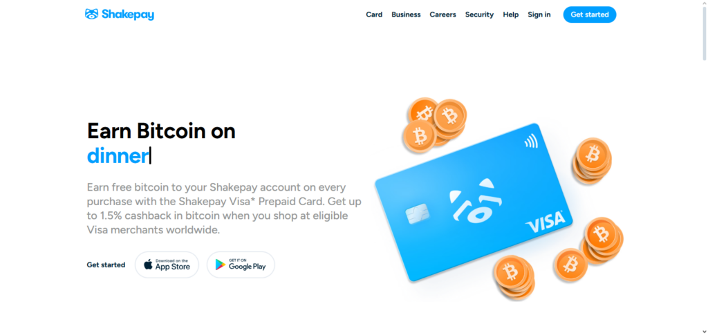 Shakepay Card