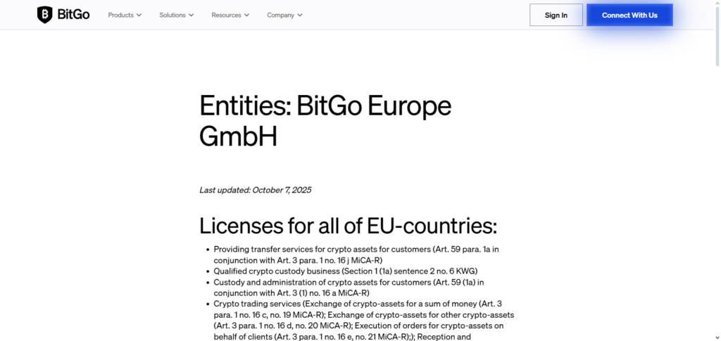 BitGo Europe