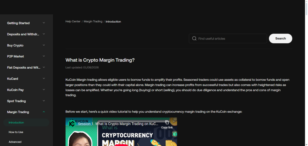 KuCoin Margin