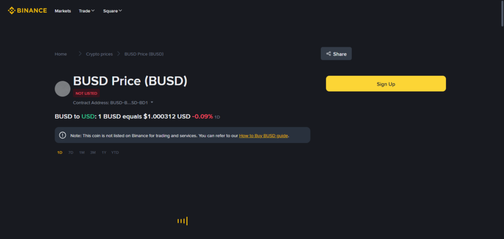BUSD (Binance USD)