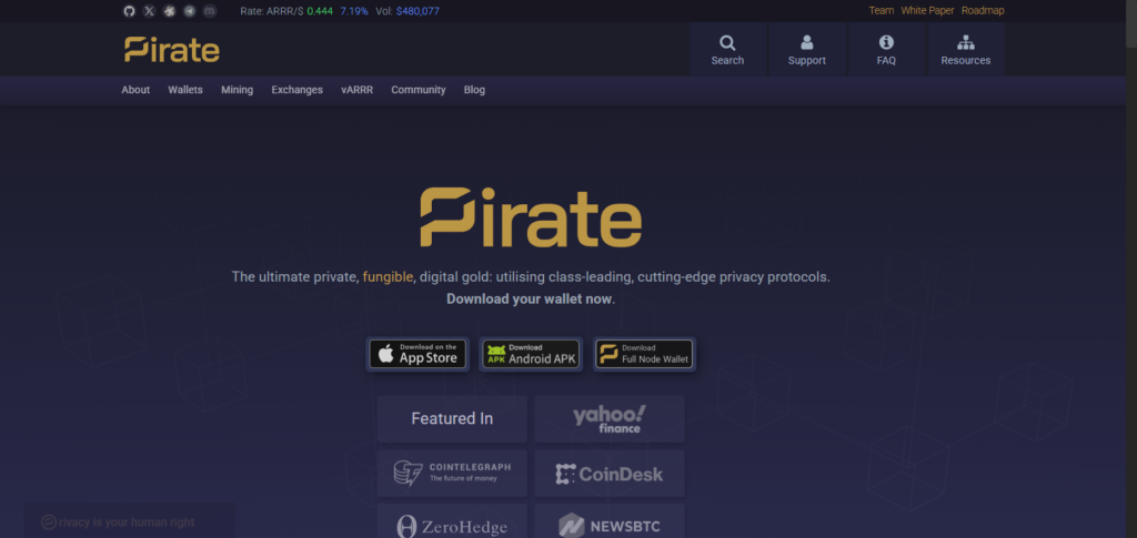 Pirate Chain (ARRR)