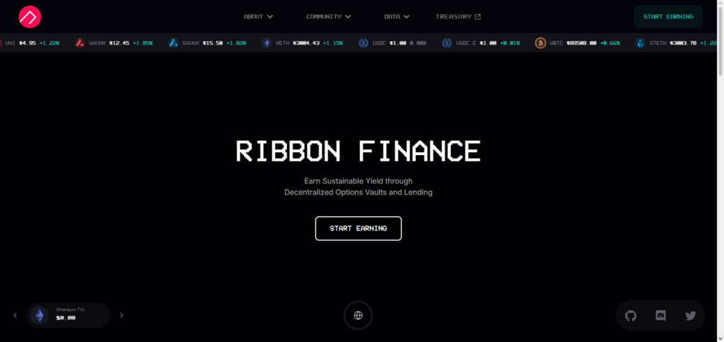 Ribbon Finance
