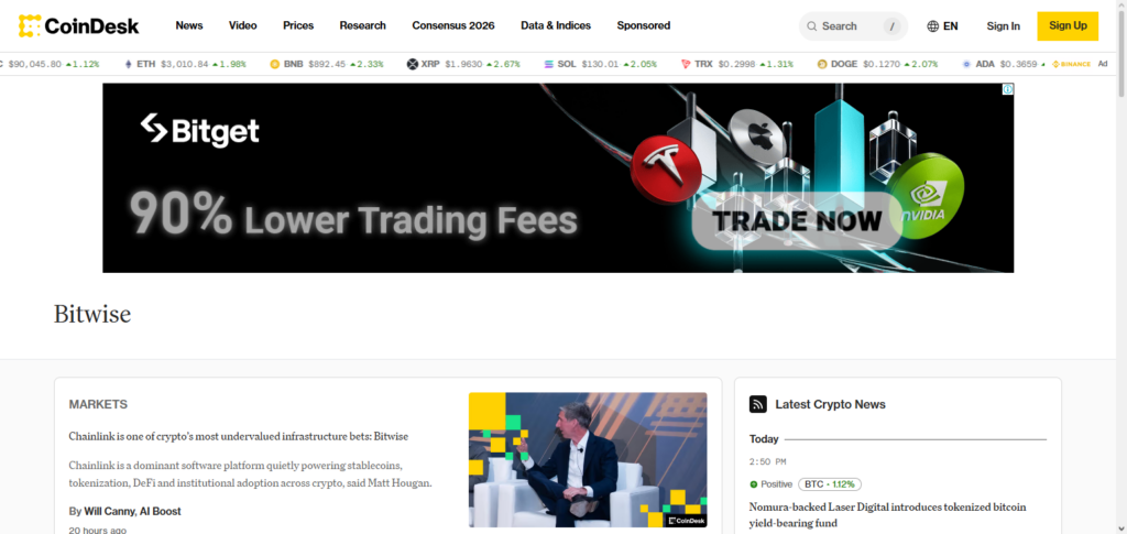 Bitwise Onchain Vaults