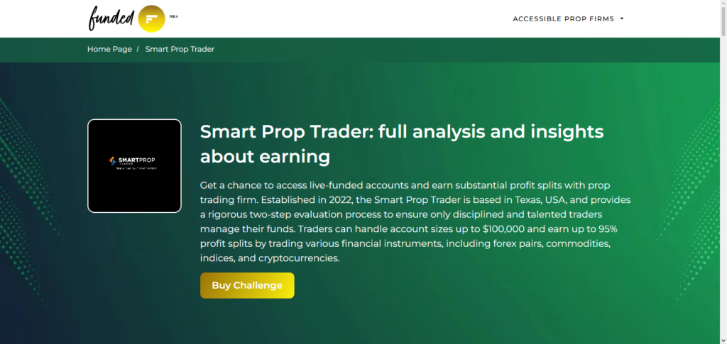 Smart Prop Trader
