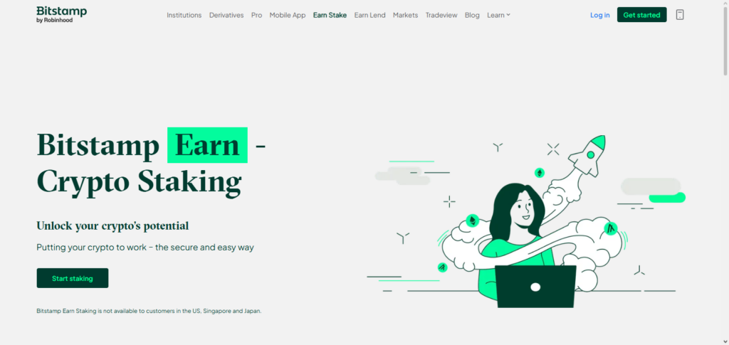Bitstamp Earn