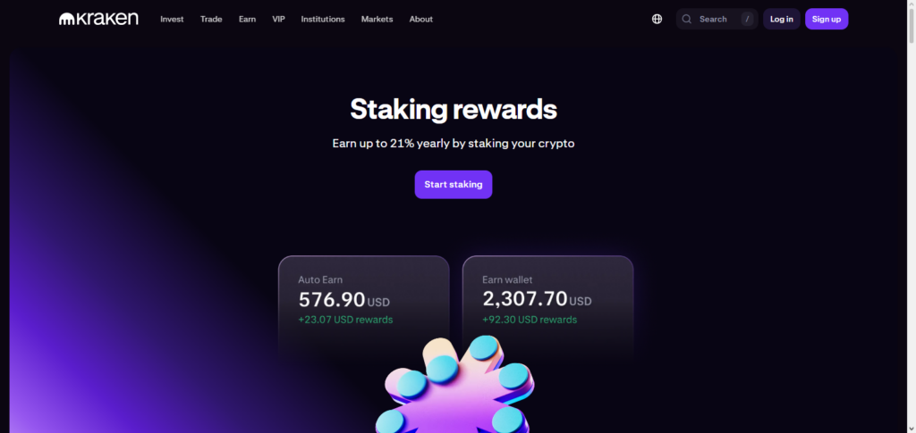 Kraken Staking