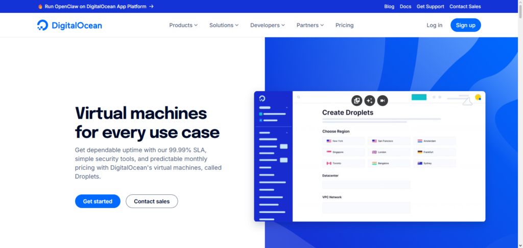 DigitalOcean Droplets