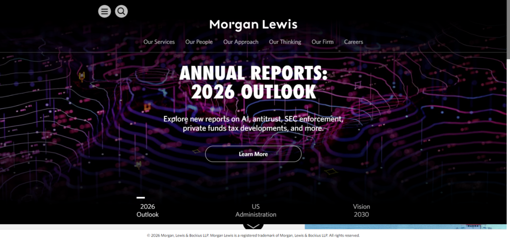 Morgan Lewis & Bockius LLP