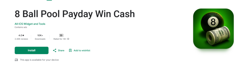 Pool Payday