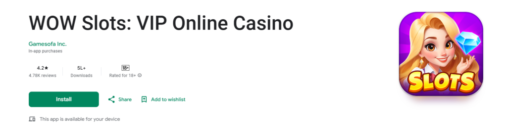 WOW Vegas Slots