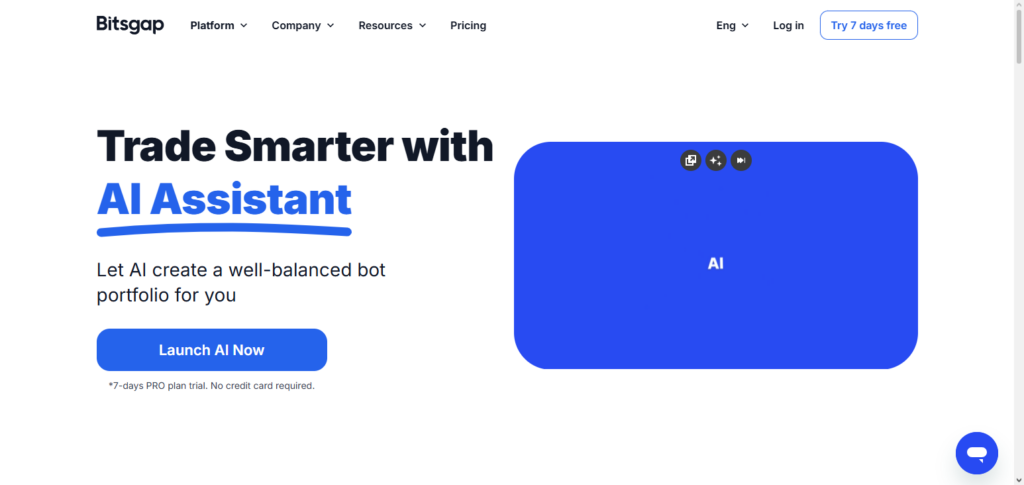 Bitsgap AI Bot