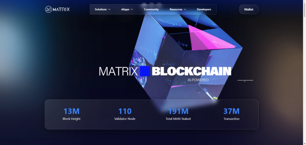 Matrix AI Network