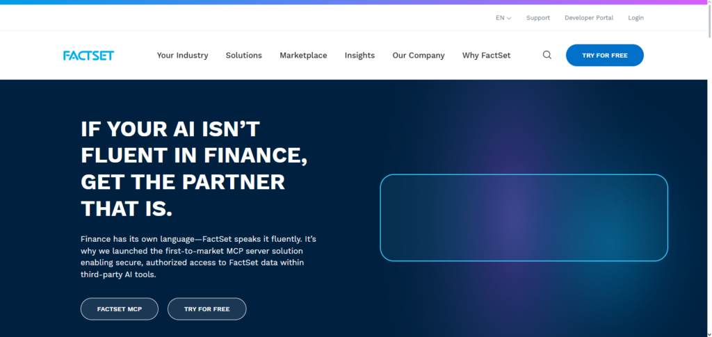 FactSet Investor Intelligence