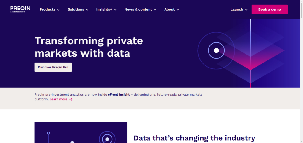Preqin Investor Intelligence