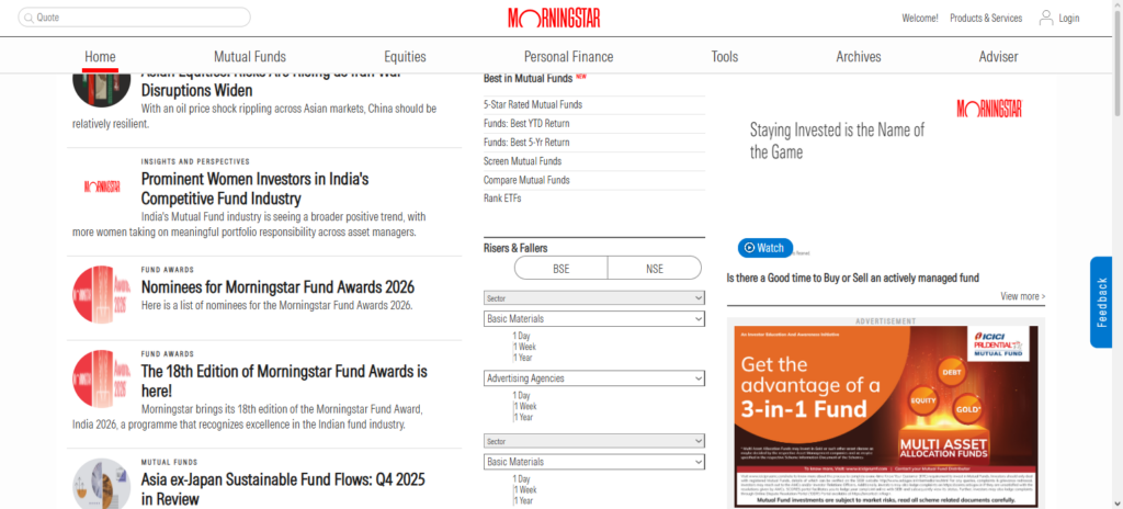 Morningstar Direct Risk Tools